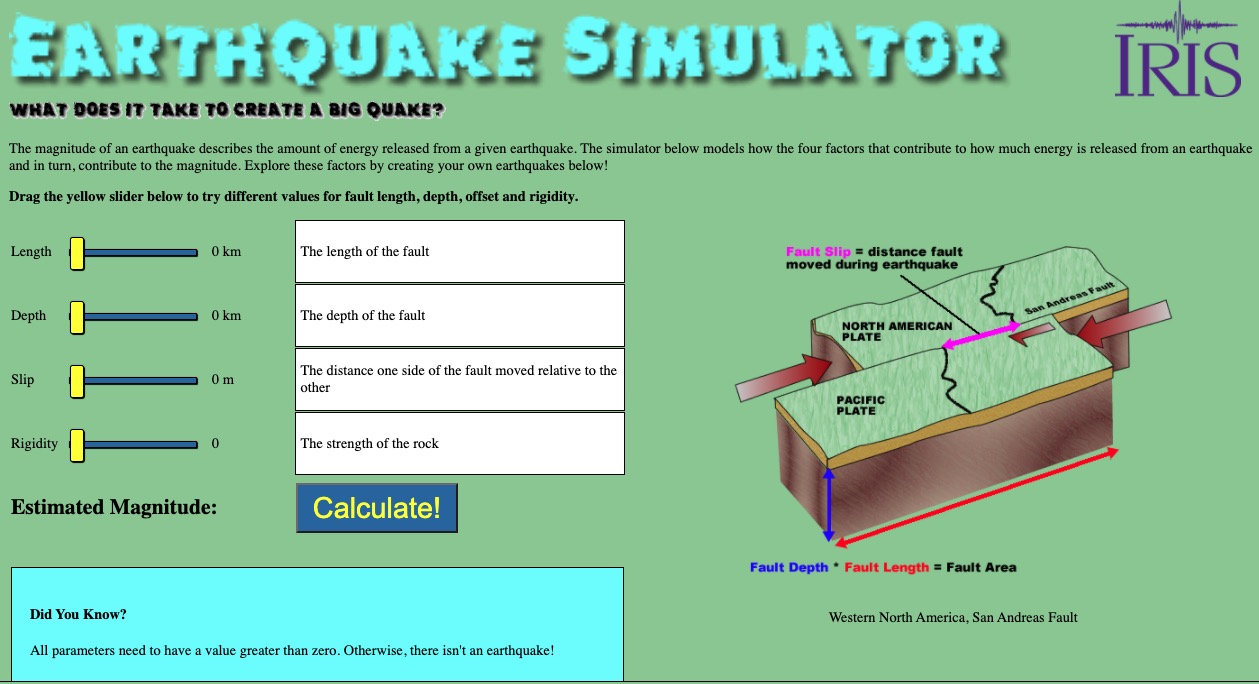 Quake Location